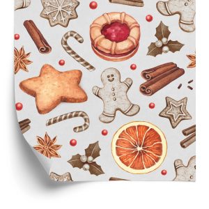 Behang Peperkoek Koekjes