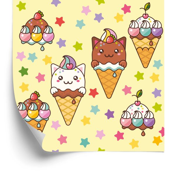 Behang Kattenijs
