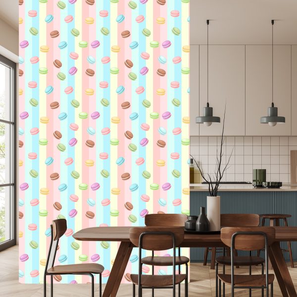 Behang Koekjes In Pastelkleuren - Afbeelding 4