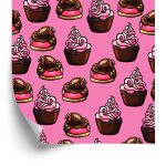Behang Cupcakes