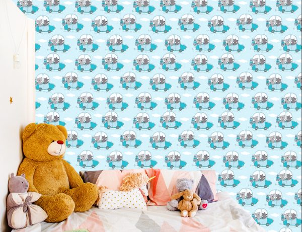 Behang Voor Kinderen - Teddyberen En Wolven Op Reis - Afbeelding 6