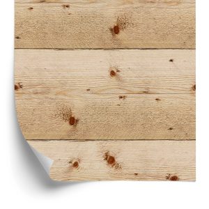 Behang Horizontale Houten Planken