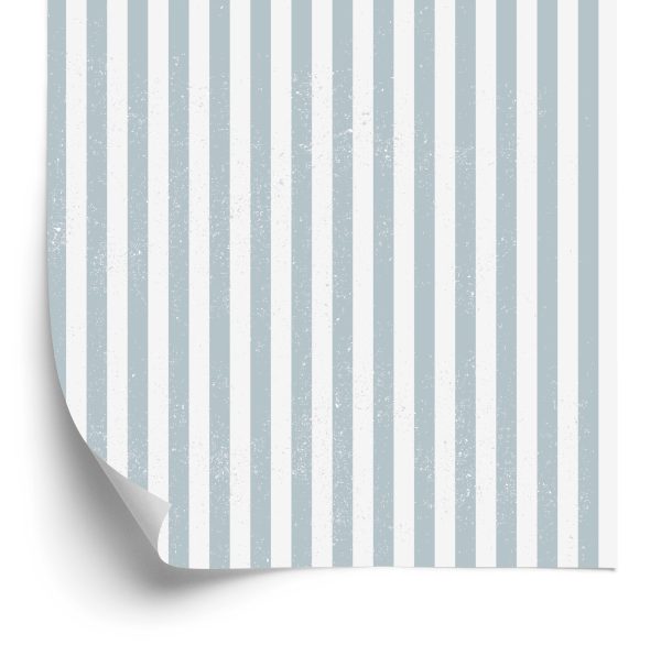 Behang Vintage Verticale Strepen