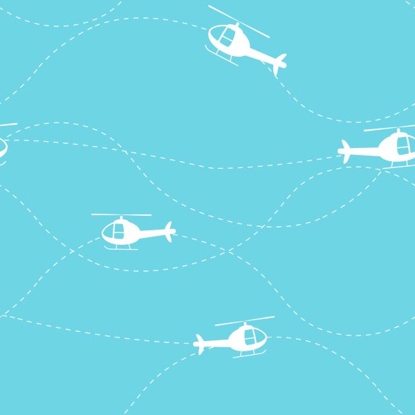 Behang Helikopters - Afbeelding 2