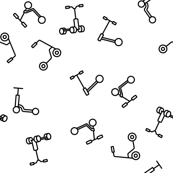 Behang Scooters Voor Kinderen - Afbeelding 2