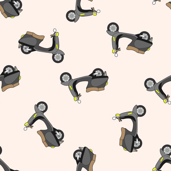 Behang Italiaanse Scooters - Afbeelding 2