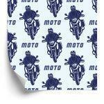 Behang Moderne Motorfietsen