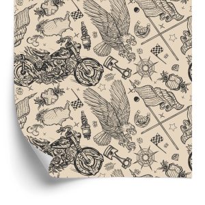 Behang Amerikaanse Motorfietsen
