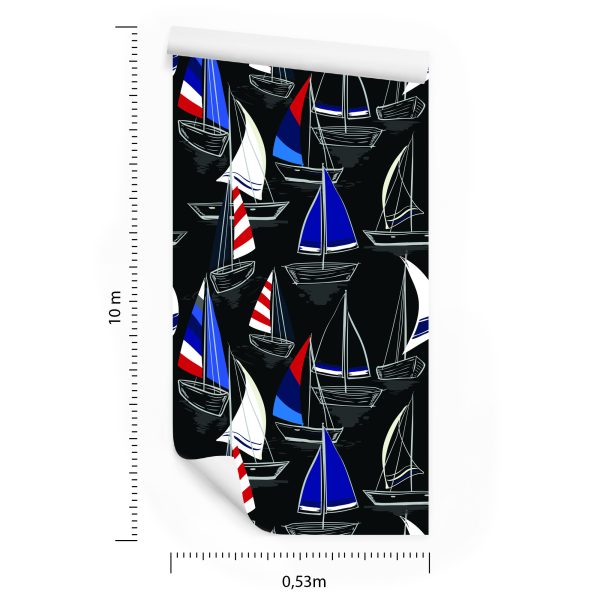 Behang Zeilboten - Afbeelding 8