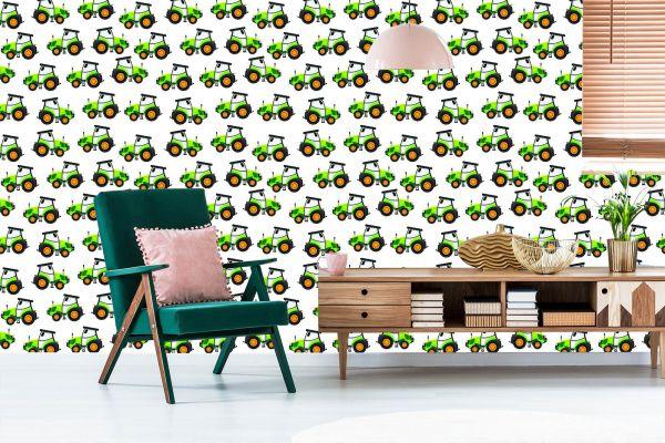 Behang Sprookjesachtig Groen - Afbeelding 6