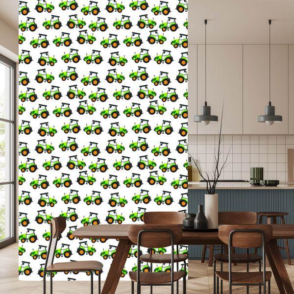 Behang Sprookjesachtig Groen - Afbeelding 4