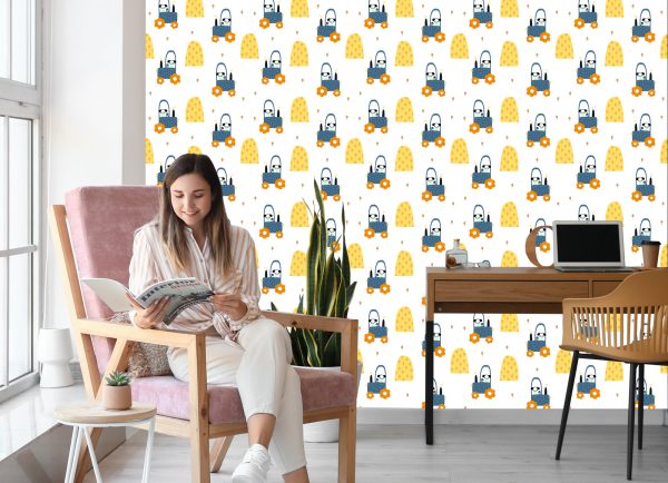 Behang Sprookjesdieren Door W. - Afbeelding 7