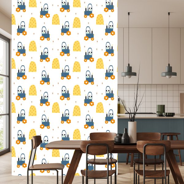 Behang Sprookjesdieren Door W. - Afbeelding 4