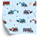 Behang Tractoren En Graafmachines