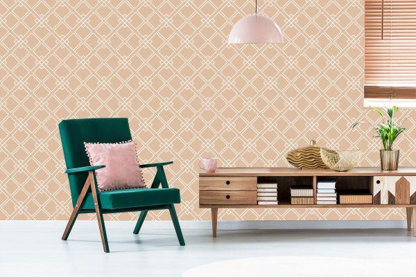 Behang Moderne Geometrische Ornamenten - Afbeelding 6
