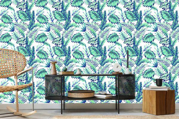 Behang Jungle Bladeren - Afbeelding 5
