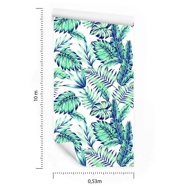 Behang Jungle Bladeren - Afbeelding 8