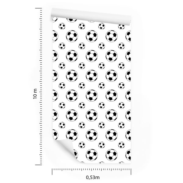 Behang Klassiek Voetbal - Afbeelding 8