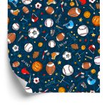 Behang Kleurrijke Ballen En Sportuitrusting