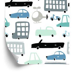 Behang Voor Kinderen, Auto's, Auto's, Sprookjes, Decoratie