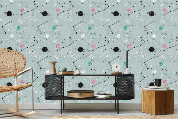 Behang Voor Kinderen - Een Ruimte In Scandinavische Stijl - Afbeelding 5