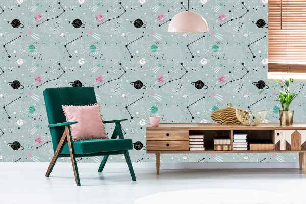 Behang Voor Kinderen - Een Ruimte In Scandinavische Stijl - Afbeelding 6