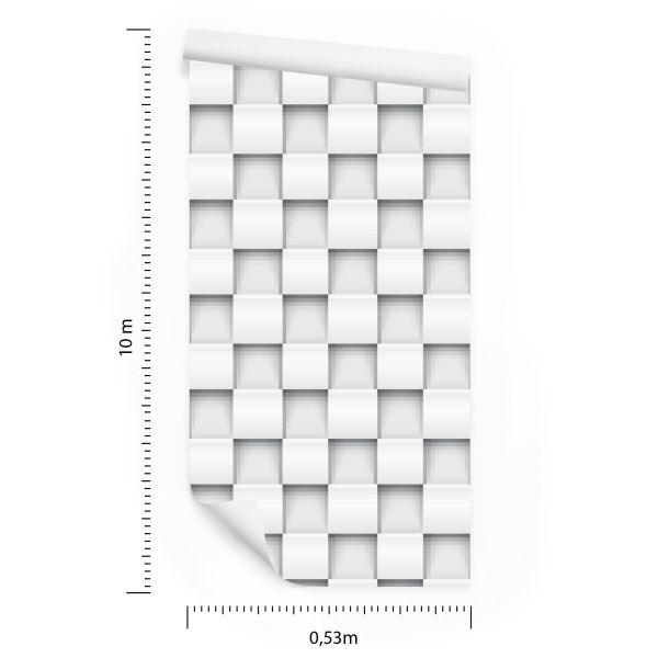 Behang Optisch Geometrisch Patroon - Afbeelding 8