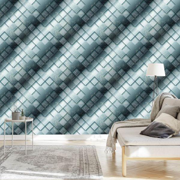Behang Modern Abstract Betonpatroon - Afbeelding 3