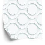 Behang Geometrisch Patroon - Optisch