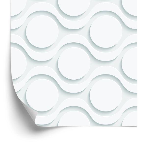 Behang Geometrisch Patroon - Optisch