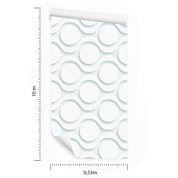 Behang Geometrisch Patroon - Optisch - Afbeelding 8