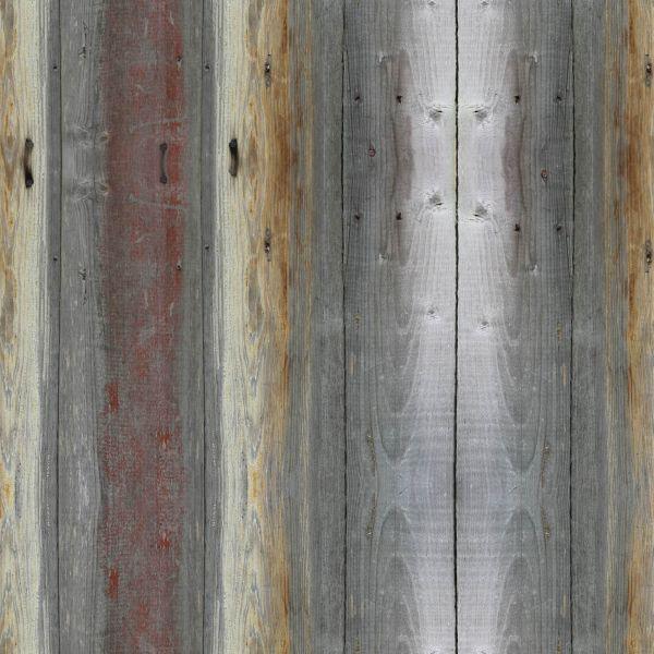 Behang Abstracte Houten Planken - Afbeelding 2