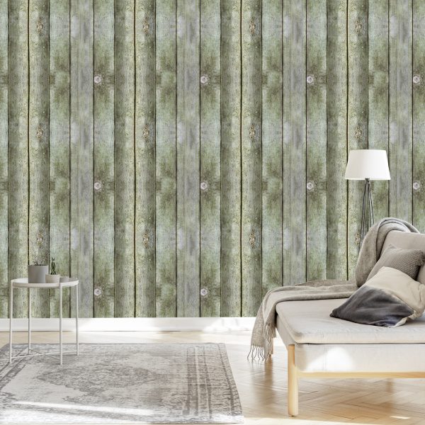 Behang Houten Planken - Afbeelding 3
