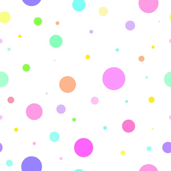 Behang Stippen In Pastelkleuren - Afbeelding 2