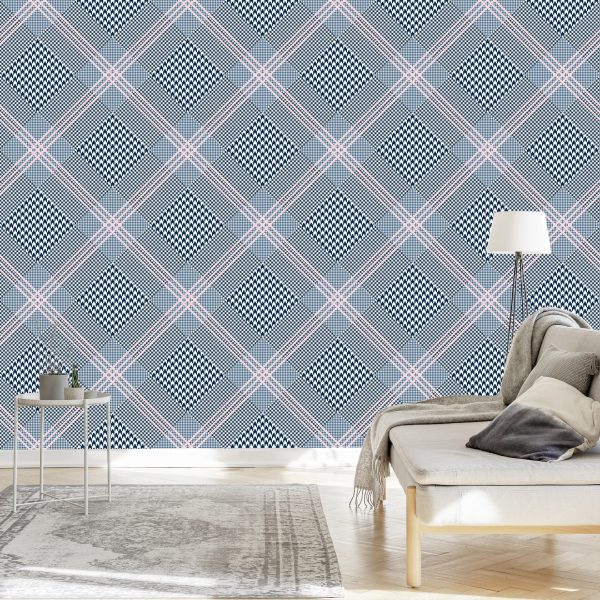 Wallpaper Stylesch Scheier Muster - Bild 3