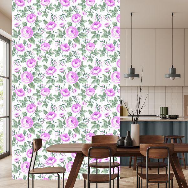Behang Mooie Delicate Rozen - Afbeelding 4