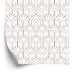 Behang Modern Geometrisch Ornament - 3D-Effect