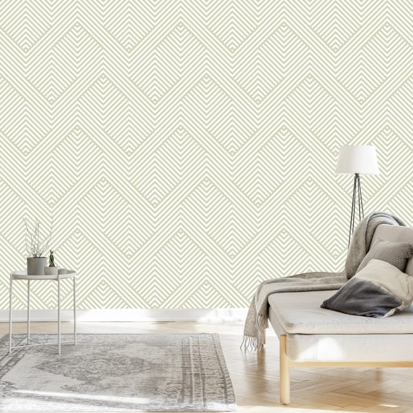Behang Modern Geometrisch Patroon - Afbeelding 3