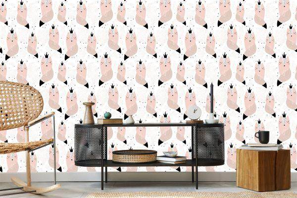 Behang Voor Kinderen - Prinses Fox - Afbeelding 5