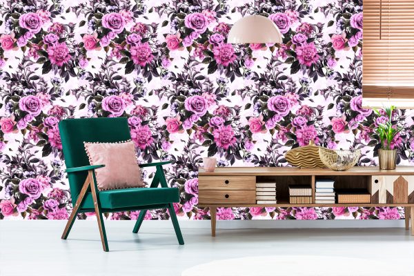 Behang Bloemen - Rozen En Pioenen - Afbeelding 6