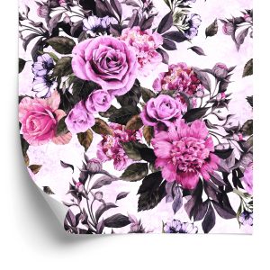 Behang Bloemen - Rozen En Pioenen