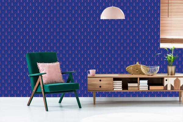 Behang Geometrisch Art Deco - Afbeelding 6