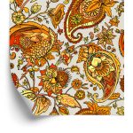 Behang Prachtig Paisley-Patroon