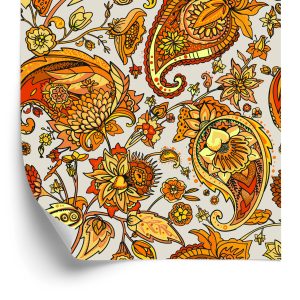 Behang Prachtig Paisley-Patroon