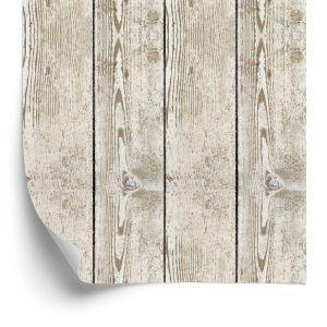 Behang Vintage Houten Planken