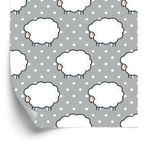 Behang Voor Kinderen - Schapen
