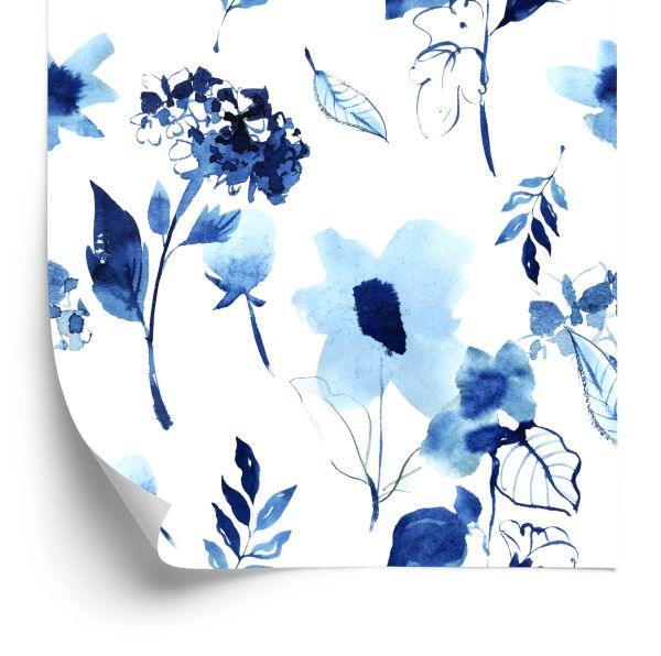 Behang Modern Bloemenpatroon