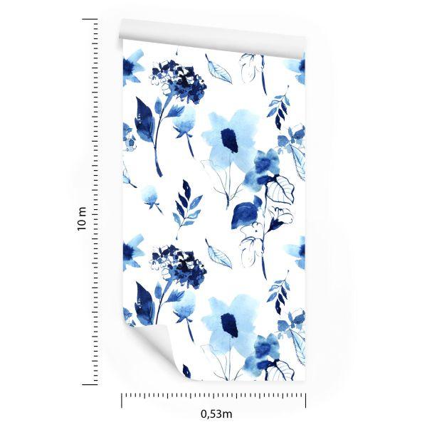Behang Modern Bloemenpatroon - Afbeelding 8