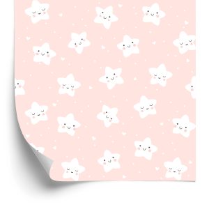 Behang Voor Kinderen - Lieve Kleine Sterren