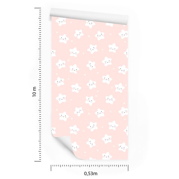 Behang Voor Kinderen - Lieve Kleine Sterren - Afbeelding 8